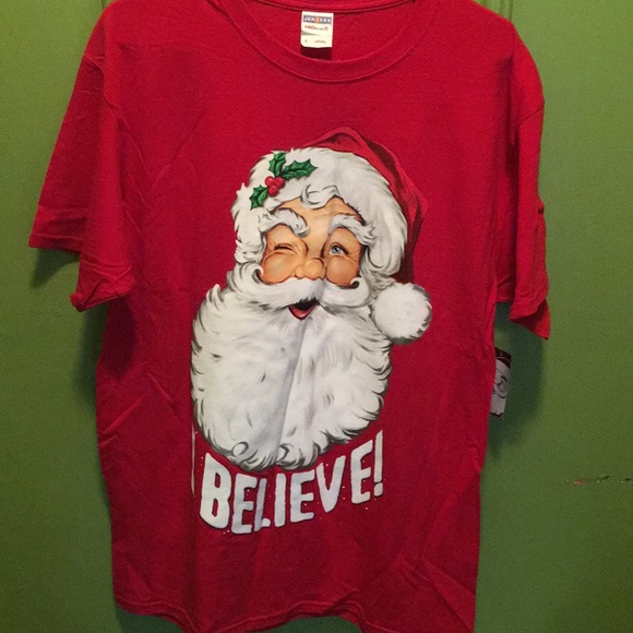 Santa (I Brlieve) T shirt - Picture 2 of 2